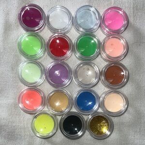 Vibrant Nail Art Powder Collection acrylic powder additive